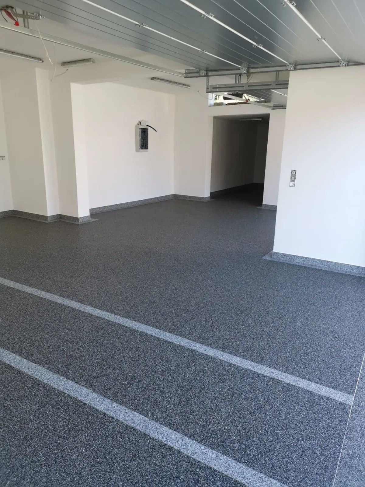 Natursteinteppich Garage